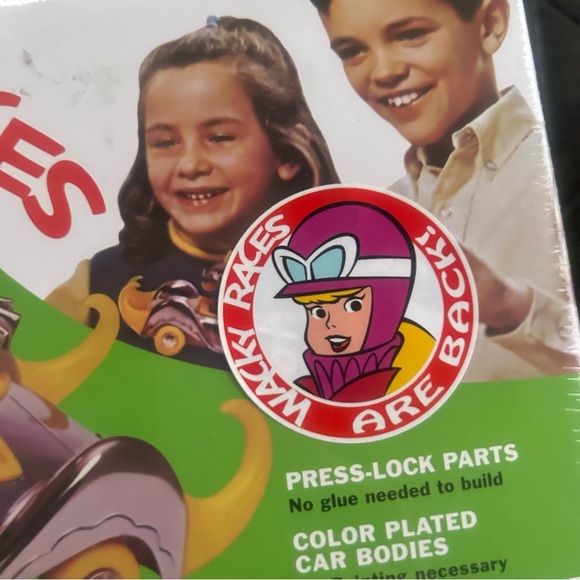 RARE Wacky Races Compact Pussycat with Penelope Pitstop Kit TV show set - Picture 10 of 12